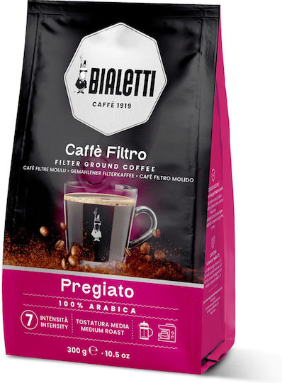 Bialetti Filtro Pregiato Gemahlen 300 G Für French Press