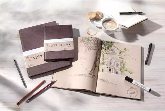 Hahnemuhle Skizzenblock The Cappuccino Buch A5 / 14.8X21Cm 40 Blätter