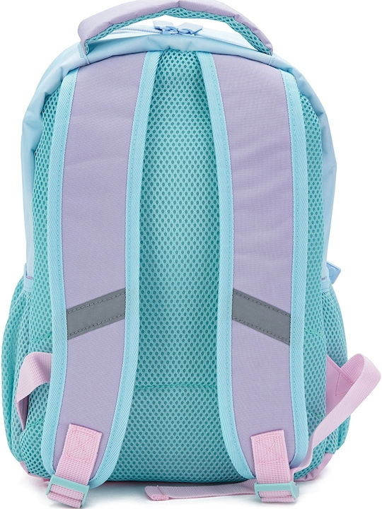Cremlis Yolo Tie Dye School Backpack Kindergarten Light Blue with Water Bottle Holder 10L 2026