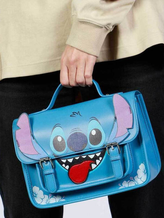 Karactermania Stitch Σχολική Τσάντα Πλάτης Δημοτικού Πολύχρωμη