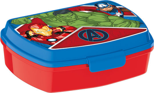 Stor Box Plastic Kids' Food Container Avengers