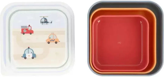 Cars Plastik Kinder Lunchset 0.5Es Hellblau