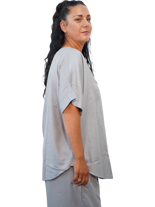 Damen Silver Set mit Hose