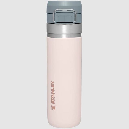 Stanley Go Quick Flip Bottle Thermos Stainless Steel BPA Free 700ml Rose