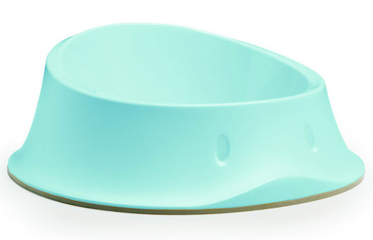Stefanplast Chic Plastic Bowl Food & Water for Dog & Cat 650ml in Green Color