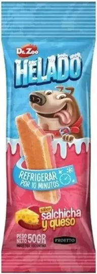 Dr. Zoo Salami Dog with Cheese 50gr