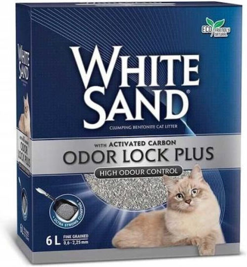 White Sand Cat Litter 6lt