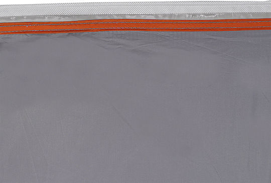 Vidaxl Waterproof Caravan Tent Gray Orange 300x240 Cm Ready for Your Adventures