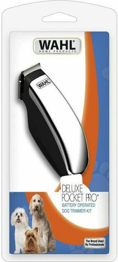 Wahl Professional Επαγγελματική Κουρευτική Μηχανή Σκύλων Επαναφορτιζόμενη από Ανοξείδωτο Ατσάλι Ασημί