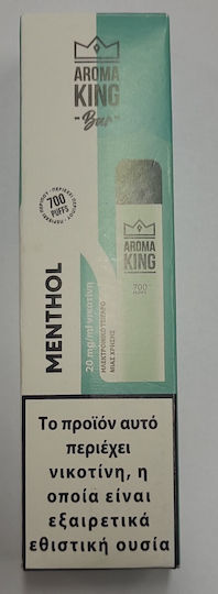 Aroma King Einweg E-Zigarette 700 Züge Menthol 2ml 20mg