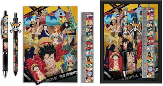 One Piece Stationery Case 5pcs