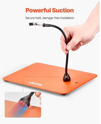 Vevor Magnetic Helping Hands Soldering Station 3x Led Magnifying Lamp 4 Arms
