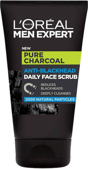 L'Oreal Paris Men Expert Pure Charcoal Κρέμα για Scrub Προσώπου 100ml