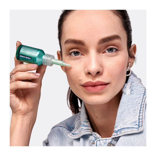 L'Oreal Paris Bright Reveal Feuchtigkeitsspendende und Anti-Aging Leichtgewichtige Gesichtscreme Tag mit SPF50 gegen Fehler und Akne mit Niacinamid und AHA 25ml