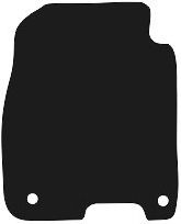 Polyamide Driver Mat Dodge Ram Ds Dj 1500 Pickup 2012-2020 Rubberized Driver Mat