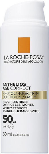 La Roche Posay Αnthelios Age Correct SPF50 Σετ με Αντηλιακό Προσώπου & Serum SPF50 2τμχ