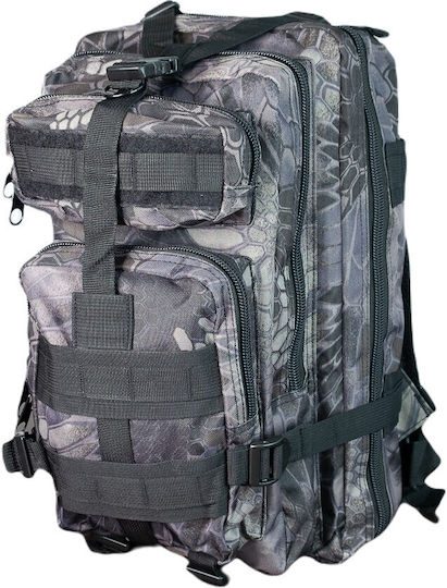 Mijo Στρατιωτικό Σακίδιο Πλάτης Camo Black Python 30lt