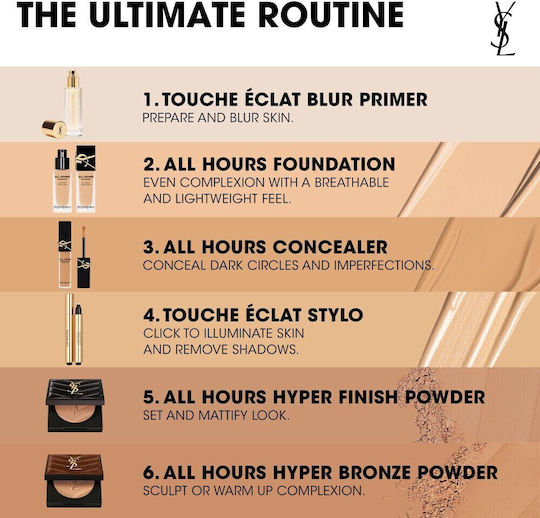 Ysl All Hours Hyper Bronzant Pudră 02 8.5gr