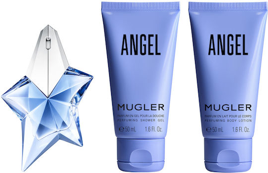 Mugler Angel Дамски Комплект с Лосион за тяло