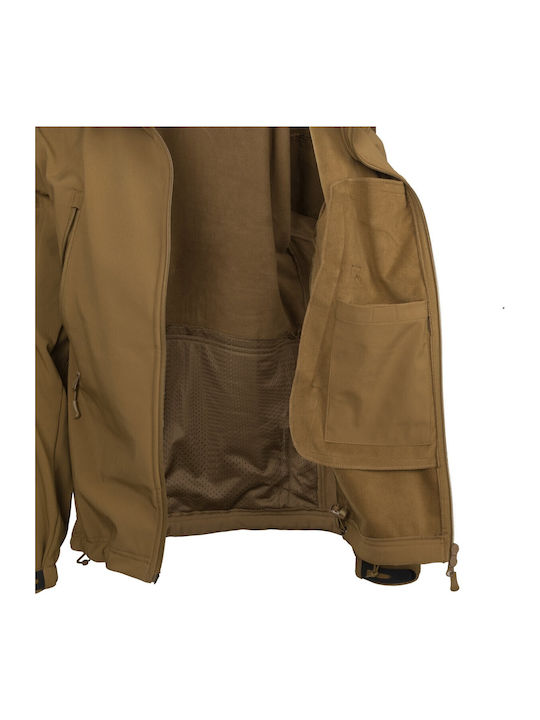 Helikon Tex Gunfighter Jacket Shark Skin Windblocker Κυνηγετικό Μπουφάν Fleece Navy Blue