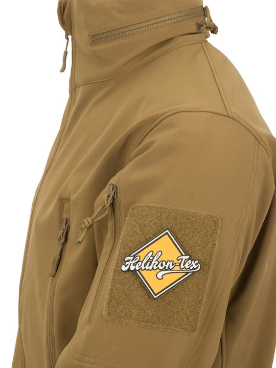 Helikon Tex Gunfighter Jacket Shark Skin Windblocker Κυνηγετικό Μπουφάν Fleece Navy Blue