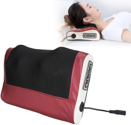 Multifunktional Kopfkissen Massage für den Nacken, den Kopf, die Taille & den Rücken Rot