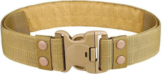 Military Style Belt Y4 270645 Beige
