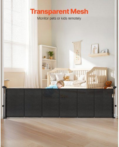 Vevor Door Dog in Black Color 87 x 28cm