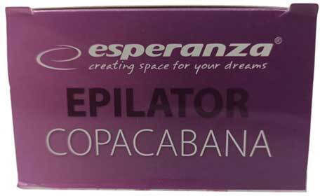 Esperanza Copacabana Αποτριχωτική Μηχανή Epilator για το Σώμα EBD002V