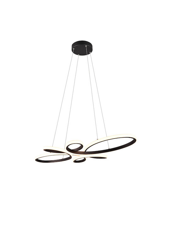 Trio Lighting Pendant Light Black 83x45x150cm