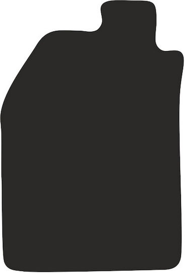 Nylon Driver Mat Saab 9000 Sedan 1984-1991 Rubberized Driver Mat