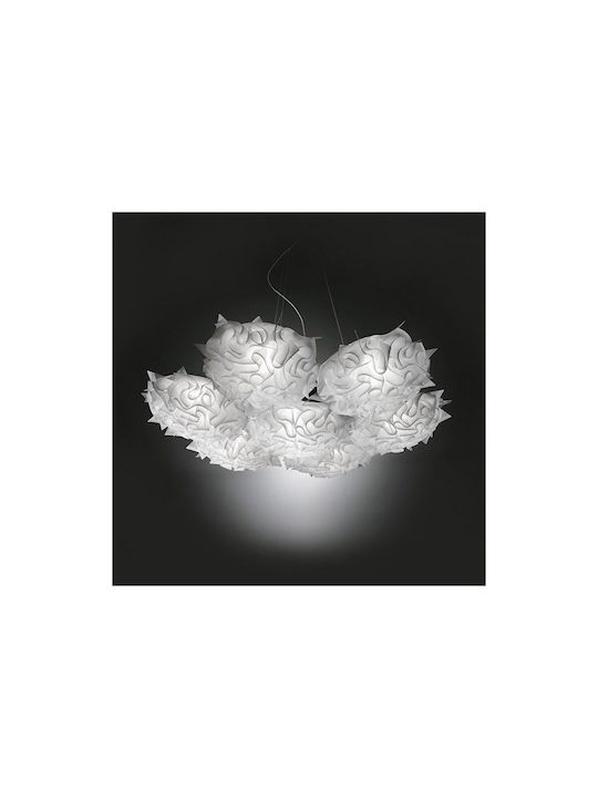 Slamp Veli 7 Pendant Light White for 9 Bulbs E27