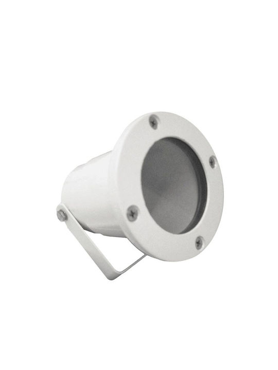 Adeleq Outdoor Projector Lamp IP65 For GU10 White