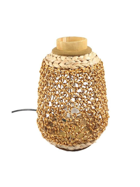 Espiel Decorative Lamp Lattern with Socket for Bulb E27 Beige