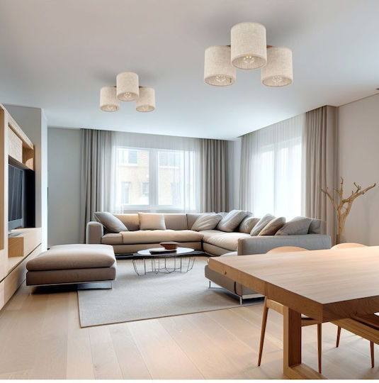 Spot Light Lamp Wall with Integrated LED and Natural White Light
