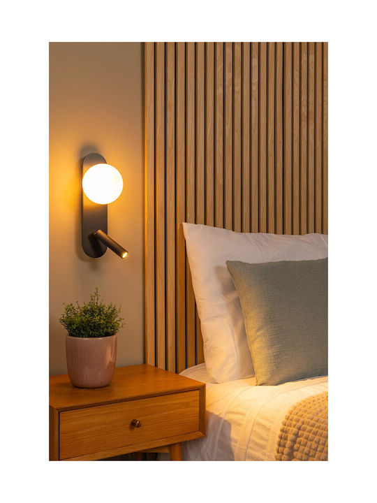 Lucide Lightning Φωτιστικό Τοίχου LED Μαύρο Lucide Lightning Φωτιστικό Τοίχου LED Μαύρο