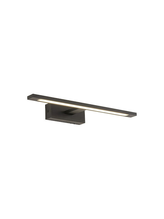 TK Lighting Lamp Bathroom with Integrated LED Black 41.5x13.5x5cm