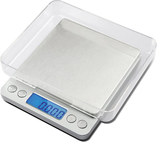 Telco Electronic Precision Commercial Scale with Weighing Capacity of 3kg and Division 0.1gr