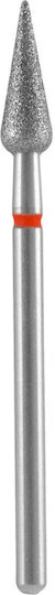 Staleks Nail Drill Diamond Cutter Bit with Flame Head Red