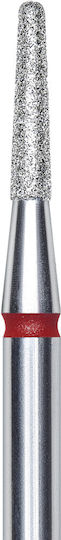 Staleks Nail Drill Diamond Cutter Bit with Cone Head Red