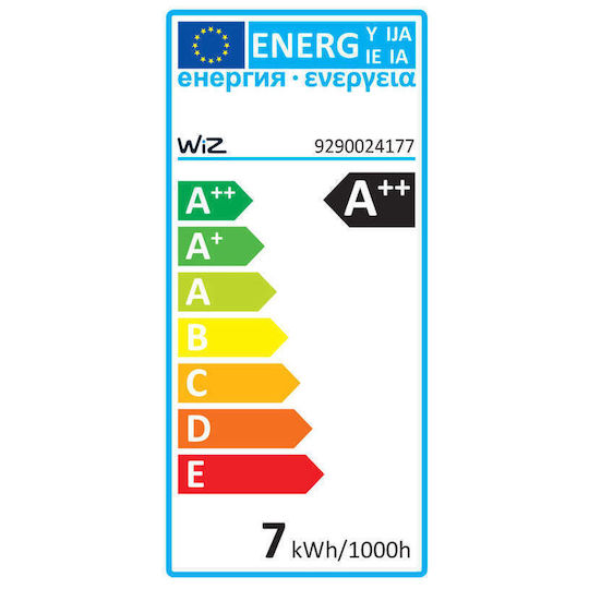 Philips Bec Smart LED 7W pentru Dulie E27 și Formă ST64 Alb reglabil 806lm