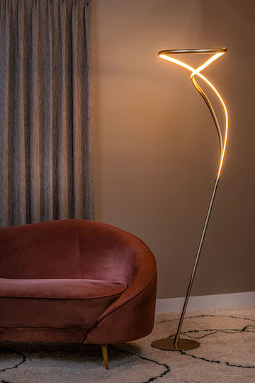 Lucide Lightning Sardana LED Φωτιστικό Δαπέδου Υ180εκ. Χρυσό Lucide Lightning Sardana LED Φωτιστικό Δαπέδου Υ180εκ. Χρυσό