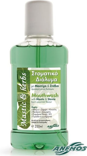 Anemos Mastic & Herbs Στοματικό Διάλυμα Καθημερινής Προστασίας 250ml