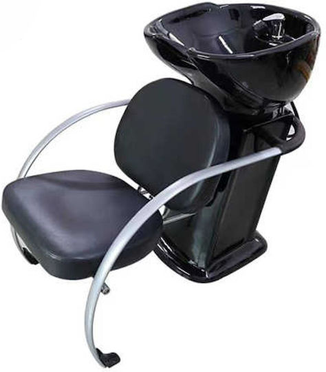 Friseurwaschbecken Schwarzes Porzellan Ws013