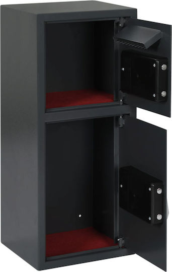 vidaXL Safe with Digital Lock L35xW31xH80cm 42011318