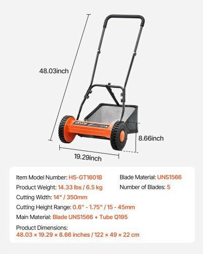 Vevor Lawn Mower Hand Tool