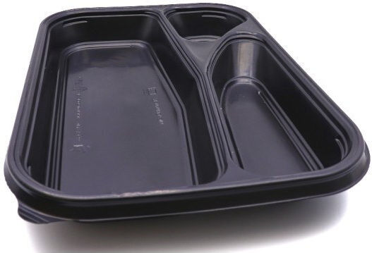 Plastikgeschirr Einweg PP Schwarz 30Stück