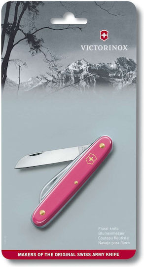 Victorinox Floral Μαχαίρι Εμβολιασμού Ροζ 3905053B1