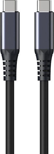 eSTUFF USB 4 Video Kabel USB-C männlich - USB-C 240W Schwarz 1,2m ES604520