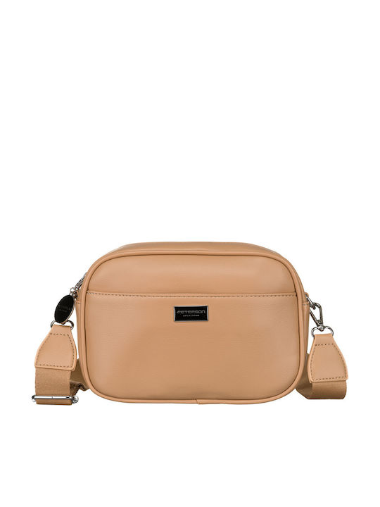 Damen Tasche Post Beigefarbene